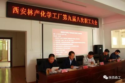 西安林化廠召開第九屆八次職工大會，共謀企業轉型與職工發展新篇章